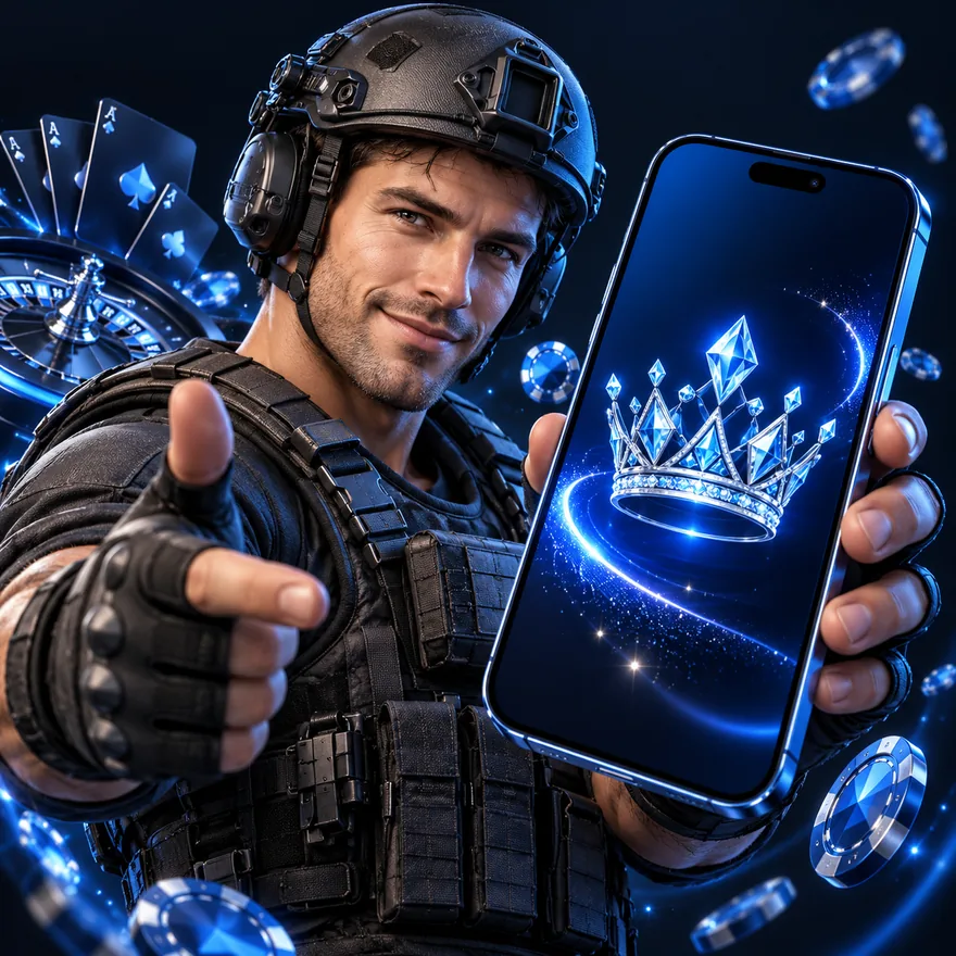 Smartphone with crown — CuntSpin