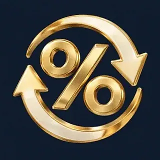 Percent cycle icon — CuntSpin