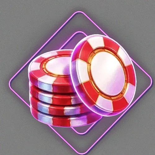 Poker table with cards