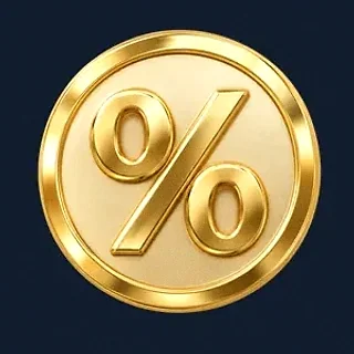 Gold percent coin — CuntSpin