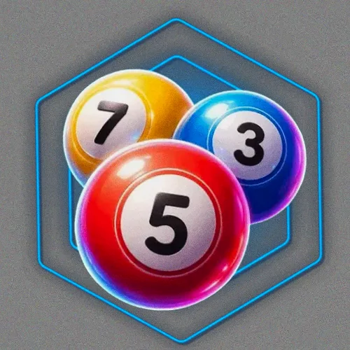 Numbered bingo balls