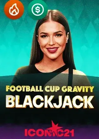 Football Cup Gravity Blackjack live game cover