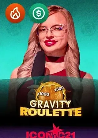 Gravity Roulette live game cover