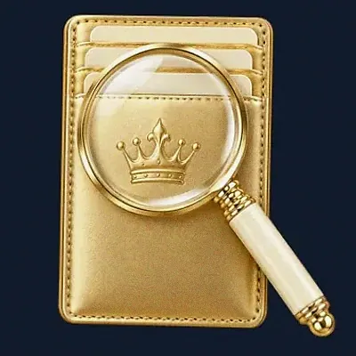 Wallet and magnifier — CuntSpin