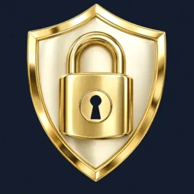 Shield with padlock — CuntSpin