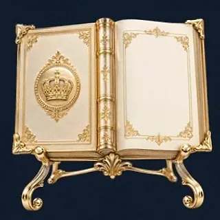 Ornate open book — CuntSpin