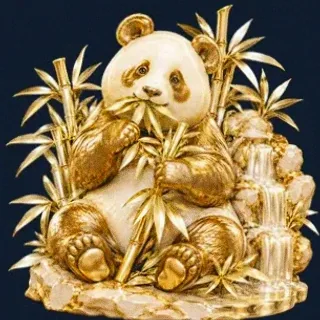 Panda eating bamboo — CuntSpin